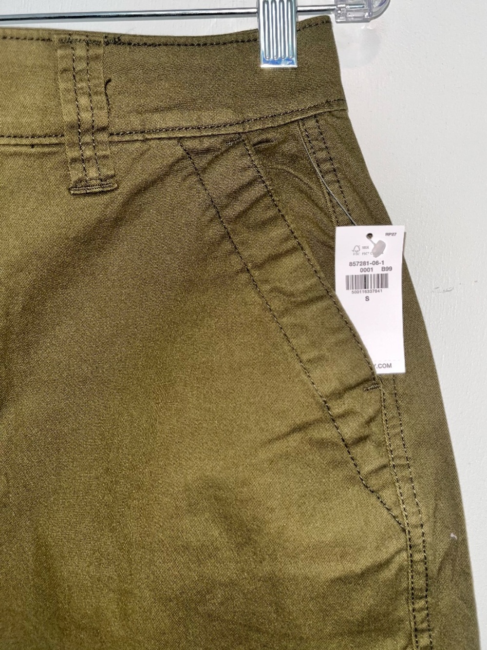 Old Navy High-Waisted OGC Chino Tapered Straight Pants Dark Green Sz Small NWT
